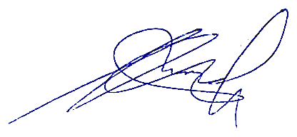 Authorized signature